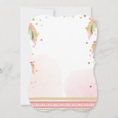 Wild Eine Geburtstagseinladung Erstes Geburtstagsm Einladung (Rückseite)