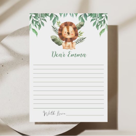 Wild eine Geburtstagsfeier Zeitkapsel Dankeskarte