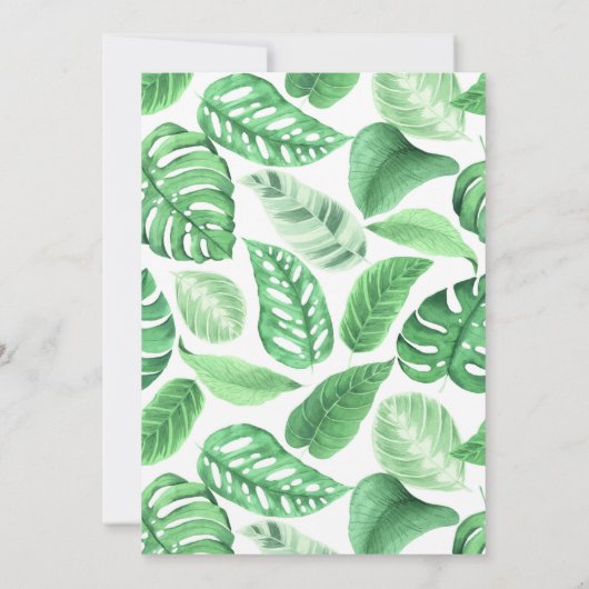 Wild eine neutrale Feier - Safari Abenteuer! Einladung (Rückseite)