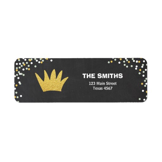 Wild eine Rücksendeadresse Crown Black Gold Wild B (Vorne)