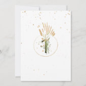 Wild eine Safari Geburtstagseinladung Einladung (Rückseite)