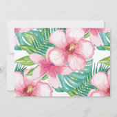 Wild eines Geburtstages Einladung Jungtiere Party (Rückseite)