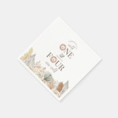 Wild Eins und Vier-Ever Wild Joint Party Serviette (Ecke)