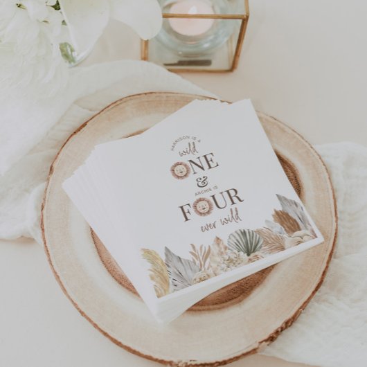 Wild Eins und Vier-Ever Wild Joint Party Serviette