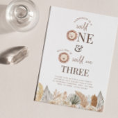 Wild Eins und Wild und drei gemeinsame Einladung