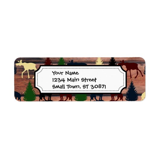 Wild Elche Wolf Wilderness Mountain Kabine Rustika (Vorne)