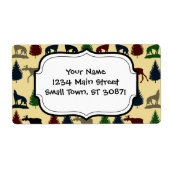 Wild Elche Wolf Wilderness Mountain Kabine Rustika (Vorne)