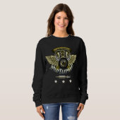 wild Elefant Motorclub Soul, elegant und Cool Sweatshirt (Vorne ganz)