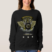 wild Elefant Motorclub Soul, elegant und Cool Sweatshirt (Vorderseite)