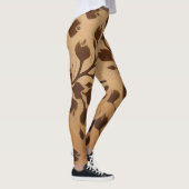 Wild Elegance: Brawn Animal Print Leggings (Rechts)
