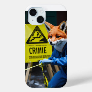 Wild Elegance: Fox iPhone 15 Cover