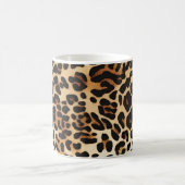 Wild Elegance Leopard Print Kaffeetasse (Mittel)