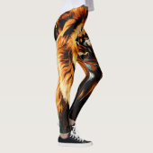Wild Elegance: Lioness Printed Leggings (Rechts)