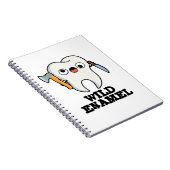 Wild-Emamel-Niedlich-Wildtiertooth-Puff Notizblock (Rechte Seite)