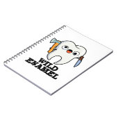 Wild-Emamel-Niedlich-Wildtiertooth-Puff Notizblock (Linke Seite)