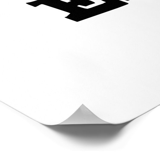 Wild Enamel Funny Wild Animal Tooth Puff Poster (Ecke)