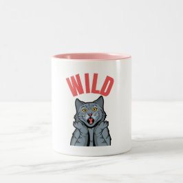 Wild... Entdecken Sie die vielen Stimmungen der Ka Zweifarbige Tasse