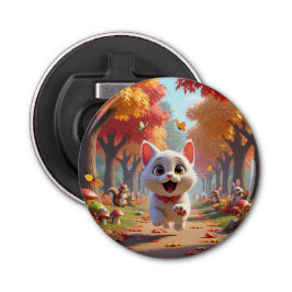 Wild Escape: Running Cat Bottle Opener Flaschenöffner