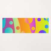 Wild farbenfroher Geist Yogamatte (Vorderseite (Horizontal))