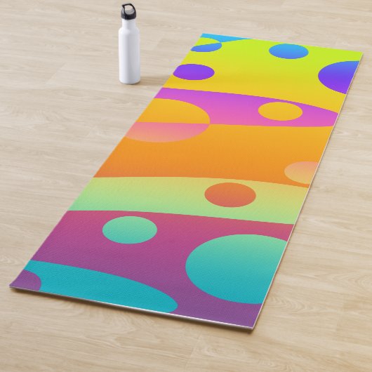 Wild farbenfroher Geist Yogamatte (Beispiel)