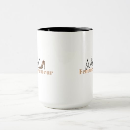 Wild Femmepreneur Tasse White (Zentrum)