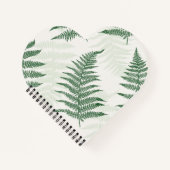 Wild Ferns Green Notizblock (Vorderseite)
