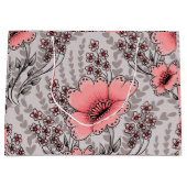 Wild fields patterned gift bag große geschenktüte (Vorderseite)