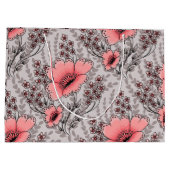 Wild fields patterned gift bag große geschenktüte (Rückseite)