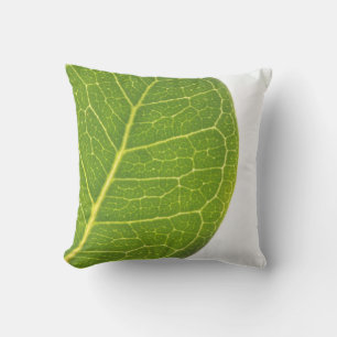 Wild Fig Rich grünes Leaf Kissen Kissen Kissen Kis