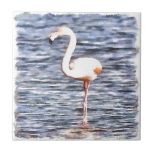 Wild Flamingo Fliese