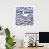 Wild Flamingo Poster (Heimbüro)