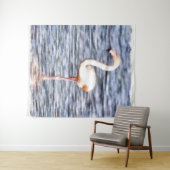 Wild Flamingo Wandteppich (Beispiel (Horizontal))