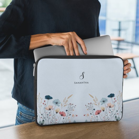 Wild Floral Laptopschutzhülle