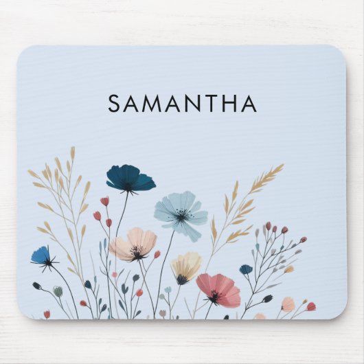 Wild Floral Mousepad (Vorne)