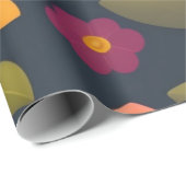 Wild floral Pattern Geschenkpapier (Rolleneckpunkt)