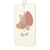 Wild florales Design Autolufterfrischer (Links)