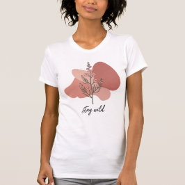 Wild florales Design T-Shirt