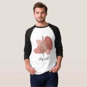 Wild florales Design T-Shirt (Vorne ganz)