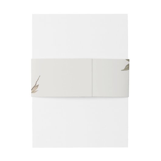 Wild Florals Einladung Bly Band (Rückseitenbeispiel)