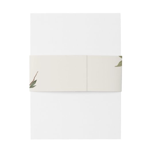 Wild Florals Einladung Bly Band (Rückseitenbeispiel)