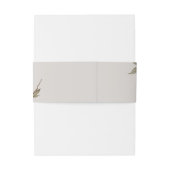 Wild Florals Einladung Bly Band (Rückseitenbeispiel)