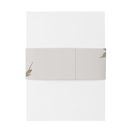 Wild Florals Einladung Bly Band (Rückseitenbeispiel)