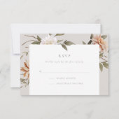 Wild Florals RSVP Card (Vorderseite)