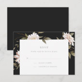 Wild Florals RSVP Card Karte (Vorne/Hinten)