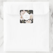 Wild Florals Square Sticker (Tasche)
