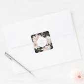 Wild Florals Square Sticker (Umschlag)