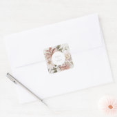 Wild Florals Square Sticker (Umschlag)