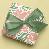 Wild Florals Wrapping Paper - Pink Geschenkpapier Set