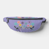 Wild Flower 2-seitiger Druck Bauchtasche (Ablage )