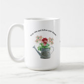 Wild flower blooming kaffeetasse (Links)